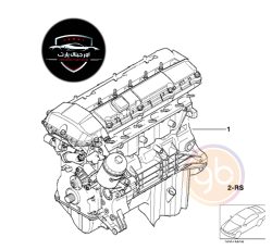 موتور کامل بی ام‌ و 320 / M54