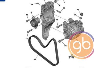 دینام پژو 207 فرمان برقی