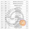 لیست قیمت قطعات شبستری