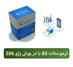 ترموستات 83 درجه با درپوش 206