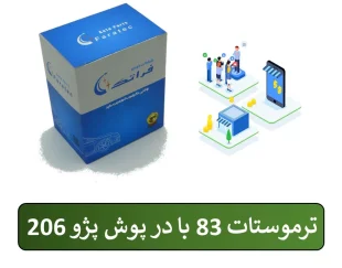 ترموستات 83 درجه با درپوش 206