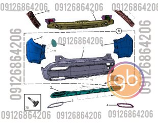 دیفیوزر سپر عقب ریرا