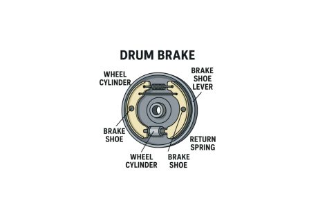 اجزای داخل ترمز کاسه ای