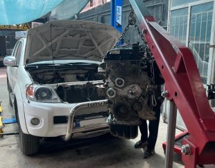 هزینه تعمیر موتور هایلوکس